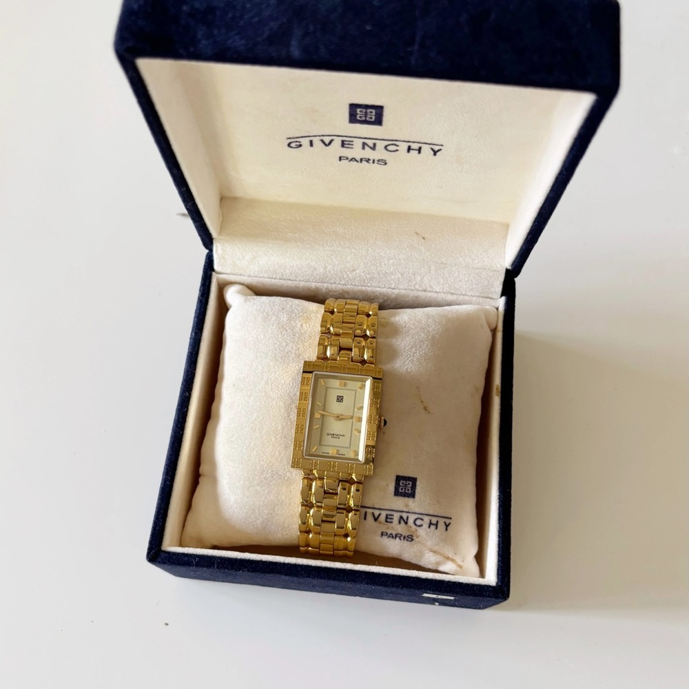 Vintage Givenchy Gold Watch